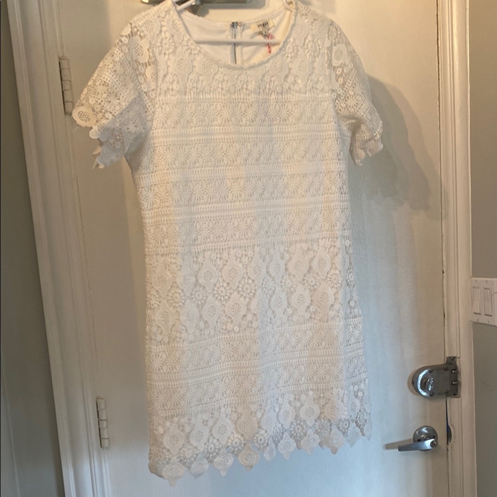 Umgee White crochet/lace dress